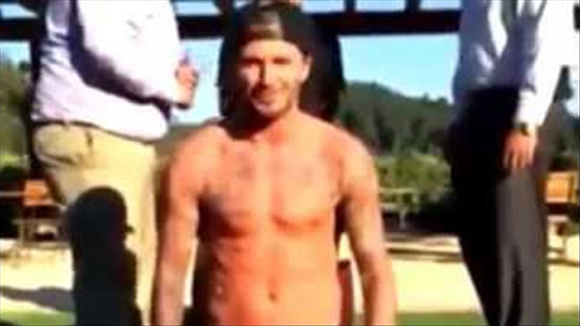 Ice bucket challenge: Không thể thiếu David Beckham