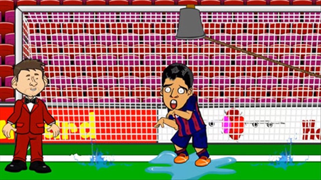 Ronaldo, Messi, Suarez và Ice Bucket Challenge theo phong cách hài hước