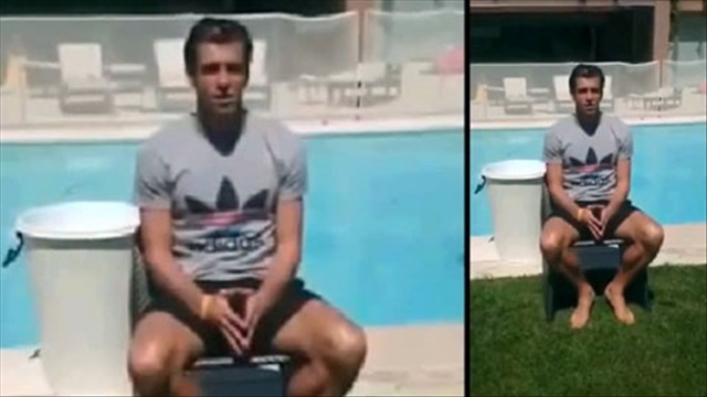 Ice Bucket Challenge: Đến lượt Gareth Bale thách đố Jenson Button