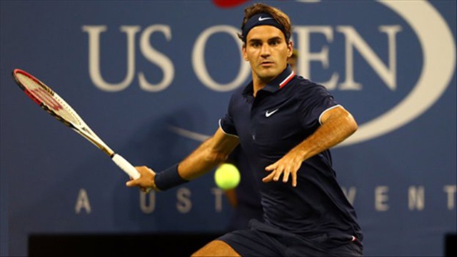 Vòng 4 đơn nam US Open 2014: Roger Federer nhẹ nhàng vào Tứ kết