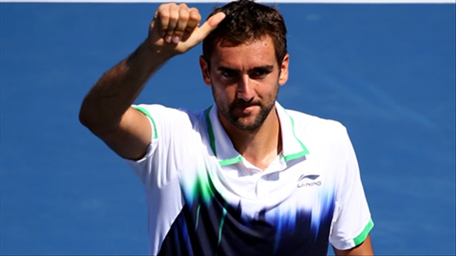 Vòng 4 đơn nam US Open 2014: Marin Cilic hạ gục Gilles Simon