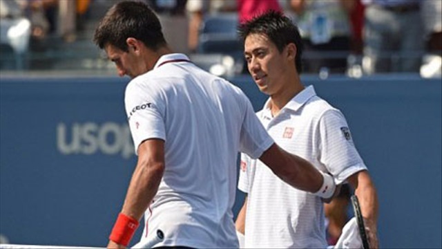 Bán kết đơn nam US Open: Djokovic thua sốc Nishikori