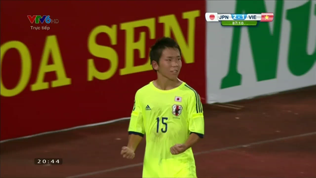 Tỷ số được nâng lên 3-1 (U19 Việt Nam 1-3 U19 Nhật Bản)