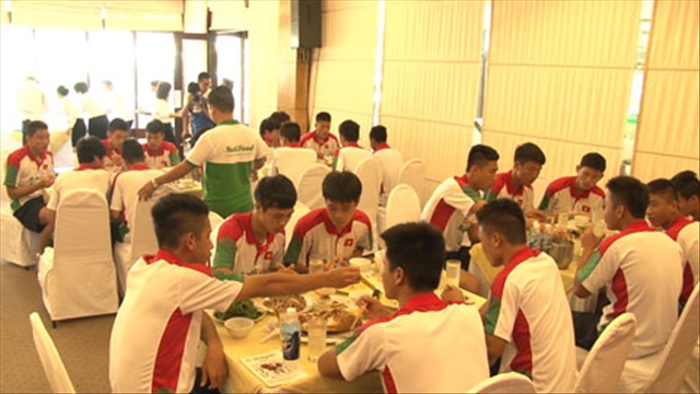 Khám phá chế độ dinh dưỡng dành cho ĐT U19 Việt Nam