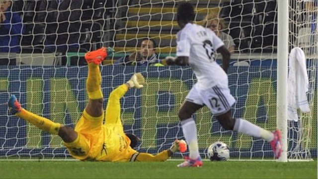 Swansea 3-0 Everton (Vòng 3 Cúp Liên đoàn Anh 2014/15)