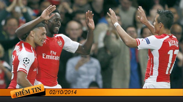 Điểm tin + (2/10): Lập hat-trick, Welbeck sánh ngang tượng đài Henry