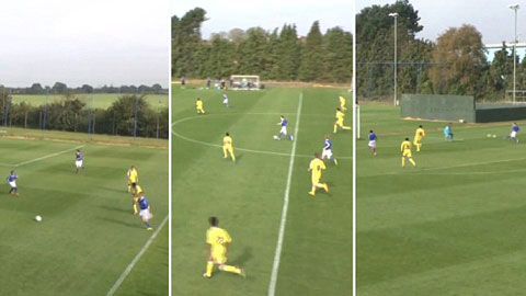 Bàn thắng tuyệt đẹp theo phong cách Tiki-taka của U14 Ipswich