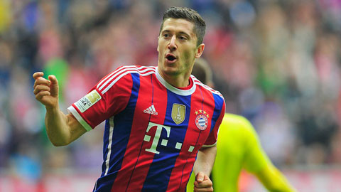 Bayern Munich 4-0 Hannover 96: Show diễn của Lewandowski và Robben