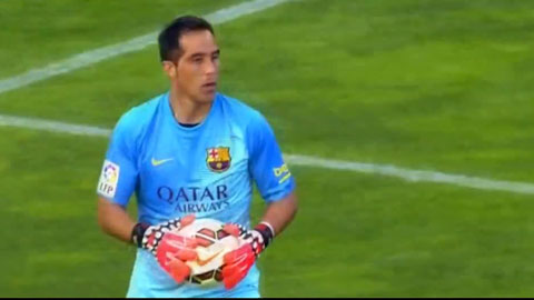 Thủ thành Bravo đi vào lịch sử La Liga