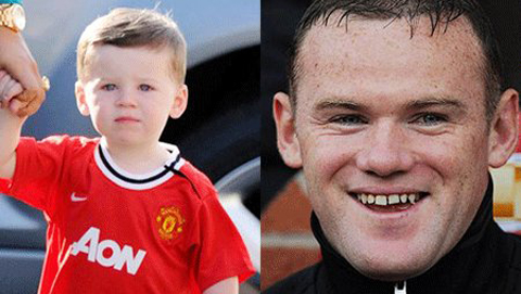 Quý tử nhà Rooney đá bóng điệu nghệ không kém gì bố