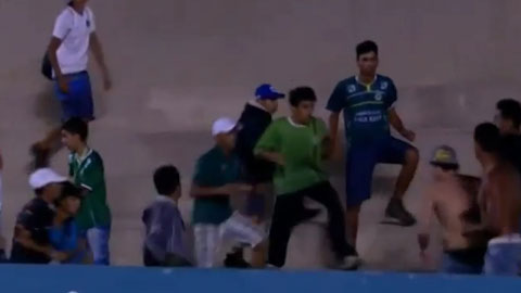 CĐV Brazil lại quyết chiến trên khán đài