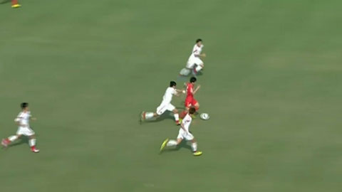 Pha solo tuyệt vời của Công Phượng (U19 Việt Nam - U19 Trung Quốc)