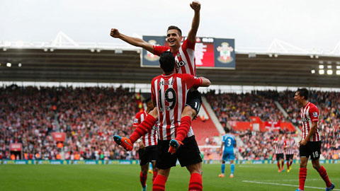 Southampton 8-0 Sunderland (Vòng 8 Premier League 2014/15)