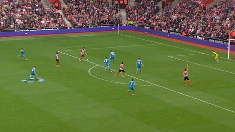 Phân tích: Những điểm yếu khiến Sunderland thua đậm Southampton
