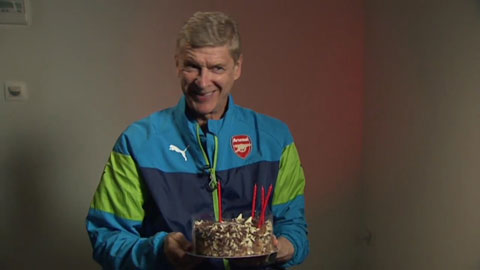 Kênh Sky Sports tặng quà sinh nhật ý nghĩa đến HLV Arsene Wenger