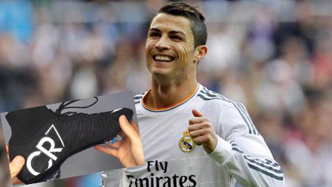 Ngắm nghía chiếc giày mang thương hiệu CR7