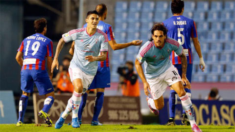 Celta Vigo 3-0 Levante (Vòng 9 La Liga 2014/15)
