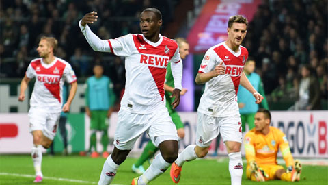 Werder Bremen 0-1 FC Koln (Vòng 9 Bundesliga 2014/15)