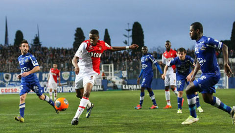 Bastia 1-3 Monaco: Chênh lệch đẳng cấp