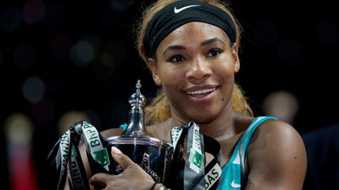 Serena Williams đăng quang WTA Tour Finals đầy ấn tượng