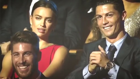 Bồ Ronaldo ngây như tượng khi nghệ sỹ hài pha trò