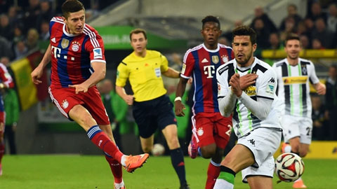 Hamburg 1-3 Bayern Munich (Vòng 2 Cúp QG Đức 2014/15)
