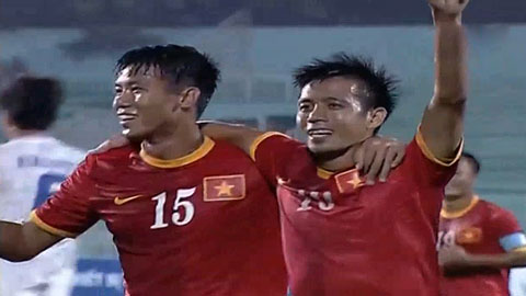Vào!!! Văn Quyết gia tăng cách biệt (ĐT Việt Nam - SV Hàn Quốc)