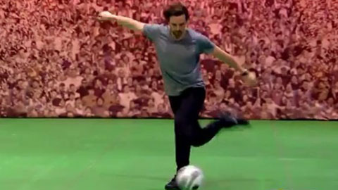 Owen Hargreaves trình diễn tuyệt kỹ rabona