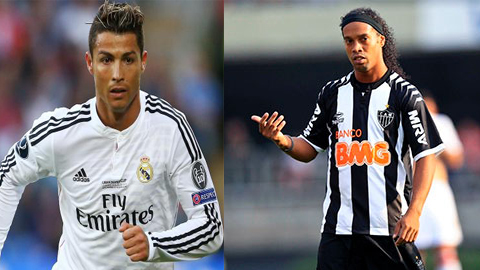 Cristiano Ronaldo vs Ronaldinho: Ai chơi Freestyle đỉnh hơn?