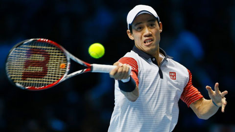 Nishikori bất ngờ đánh bại Murray (Bảng B World Tour Finals 2014)