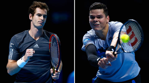 Chiến thắng vất vả của Andy Murray (Bảng B - ATP Finals 2014)