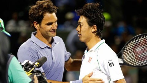 Đánh bại Nishikori, Federer rộng cửa vào bán kết (Bảng B - ATP Finals 2014)