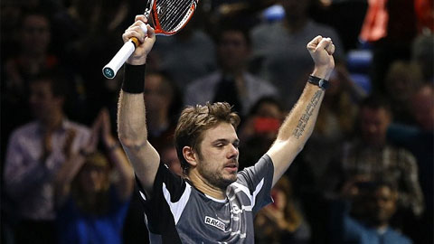 Wawrinka nhọc nhằn vào Bán kết (Bảng A - ATP World tours finals)