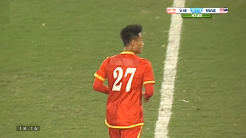 Vào!!! Mạc Hồng Quân nổ súng gỡ hòa (Trực tiếp: Việt Nam 1-1 Maylasia)