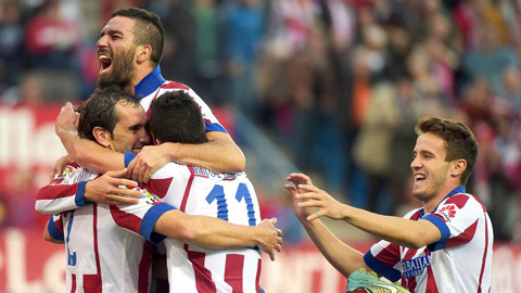 Atletico Madrid 3-1 Malaga: Thắng nhàn