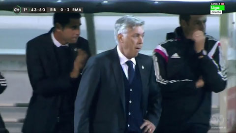 HLV Ancelotti hài hước 