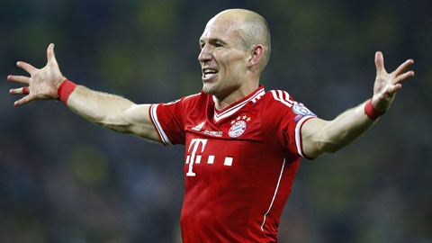 Arjen Robben - Cầu thủ xuất sắc nhất vòng 12 Bundesliga