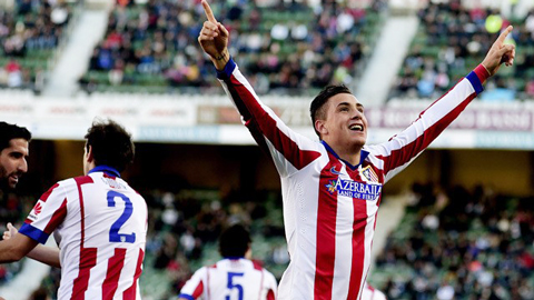 Elche 0-2 Atletico Madrid (Vòng 14 - La Liga 2014/15)