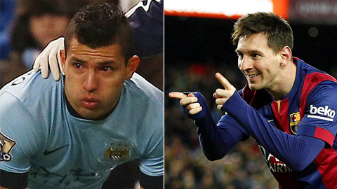 Nụ cười Messi, nước mắt Aguero