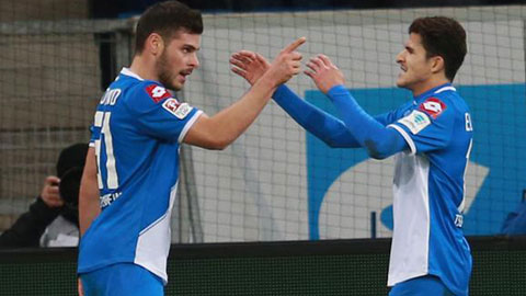 Hoffenheim 3-2 E.Frankfurt (Vòng 15 Bundesliga 2014/15)