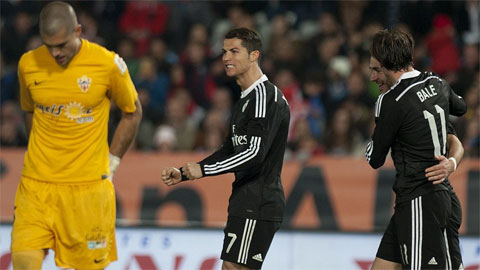 Almeria 1-4 Real Madrid: Có Ronaldo là có tất cả