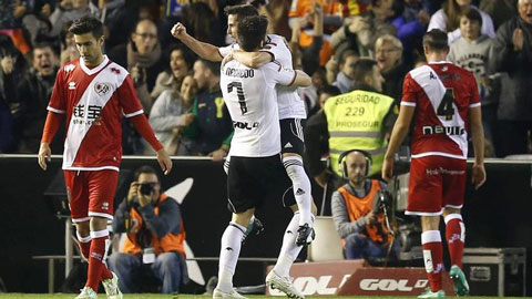 Valencia 3-0 Rayo Vallecano (Vòng 15 La Liga 2014/15)