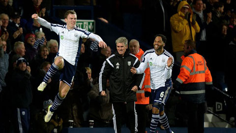 West Brom 1-0 Aston Villa (Vòng 16 - Premier League 2014/15)