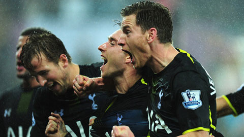 Swansea City 1-2 Tottenham (Vòng 16 - Premier League 2014/15)