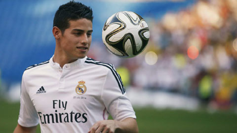 10 bàn thắng đẹp nhất của James Rodriguez trong năm 2014