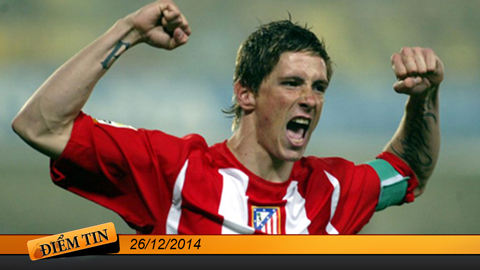 Điểm tin+ (26/12): Cơ hội nào cho Torres tại Atletico? 