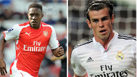 So sánh pha bứt tốc của Danny Welbeck với Gareth Bale