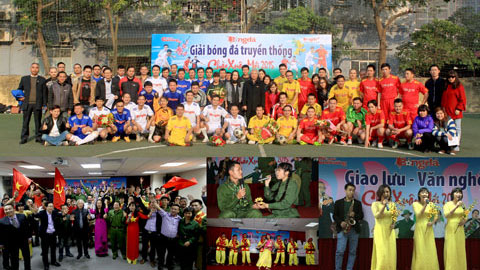Báo Bóng Đá tổ chức giao lưu Thể thao – Văn nghệ mừng xuân mới 2015