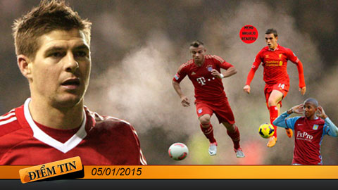 Điểm tin+ (5/1): Ai sẽ thay thế Gerrard ở Liverpool?