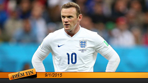 Điểm tin+ (9/1): Rooney lần thứ 3 là 